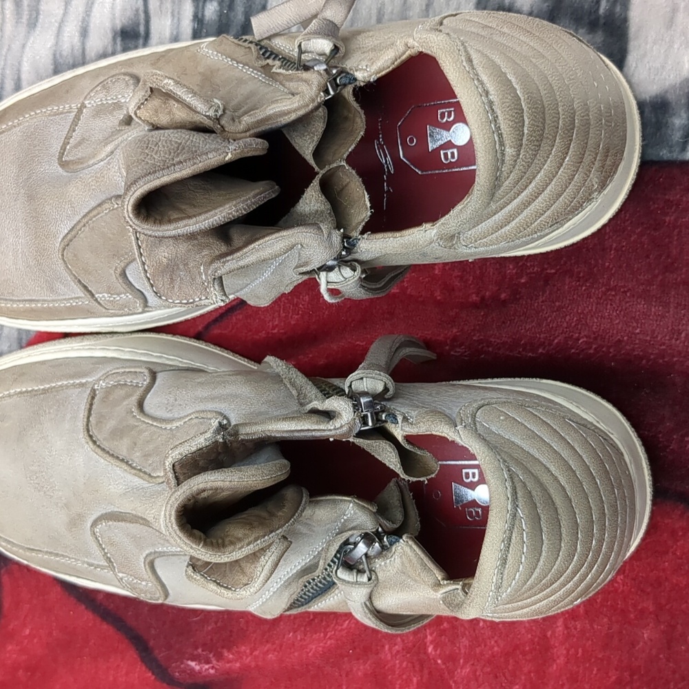BRUNO BORDESE WASHED LEATHER SHOES - Picture 7 of 11